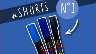 Tuto dégradé aux feutres Posca #shorts