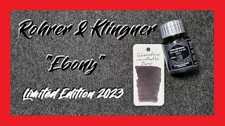 Rohrer und Klingner Ebony (Limited Edition 2023) - Review Deutsch