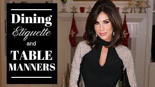 Dining Etiquette 101 - Table Manner Tips and Tricks | TOPICS WITH TRACY