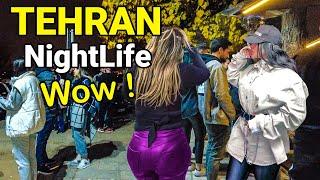 IRAN Today - Walking In Uptown Tehran Nightlife Vlog ایران