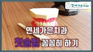 공덕역 / 연세가은치과 칫솔질 잘하기 영상
