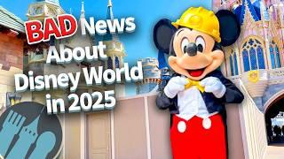 BAD News About Disney World in 2025