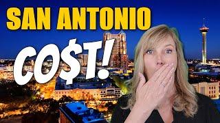 AMAZING COST OF LIVING San Antonio TX HOW MUCH is it? 2024