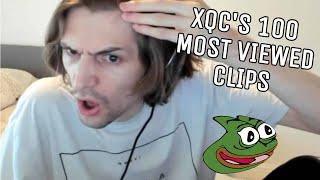 XQC's Top 100 Most Viewed Clips of ALL TIME