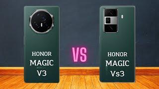 Honor Magic V3 vs Honor Magic Vs3