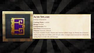 Making Acid Splash a Ars Nouveau Spell - Minecraft 1.16.5 - DND 5e