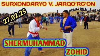 SURXONDARYO | ZOHID VA SHERMUHAMMAD | JARQO‘RG‘ONDA KURASHDA BOSH TOVOQ UCHUN...