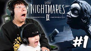 THIS GAME IS WAY TOO SCARY | Little Nightmares II w/ Jonathan (Pt 1)