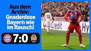 Als die Bayern immer weiter rollten! | FC Bayern - Schachtar Donezk | Highlights 2014/15 