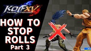 KOFXV: Anti-Roll Tutorial (Part 3) Stand CD Option Select