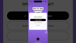 Earn $1 AVAX Robinhood Crypto Answers and Pick Free Stock https://join.robinhood.com/cheng50