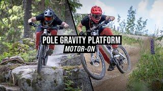 Pole Gravity Platform  - Motor On