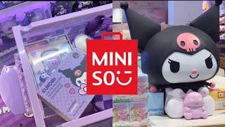 BUYING ONLY KUROMI AT MINISO | shopping + haul @miniso.official