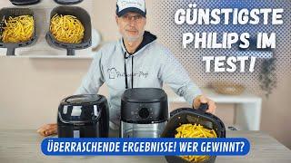 Neue Philips Airfryer 2000 4,2L im Test! Die günstigste Philips vs. Russel Hobbs 4L