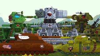 All series of the steel monster Karl-44 - cartoons about tanks