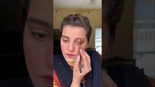 Halal eyebrows without plucking #makeuphacks #makeup