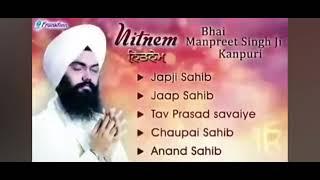 Nitnem in 45 minutes in beautiful voice. Bhai Manpreet Singh Ji Kanpuri 