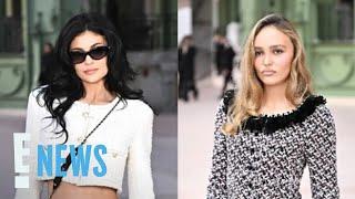 Kylie Jenner, Timothée Chalamet’s Ex Lily-Rose Depp Step Out at Paris Fashion Week | E! News