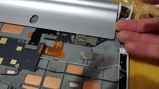 Lenovo Yoga Tablet 2 battery remove