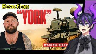 "America's Worst Tank - M247 Sergeant York" | Kip Reacts to The Fat Electrician