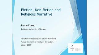 Stacie Friend - Fiction, Non-Fiction, and Religious Narrative