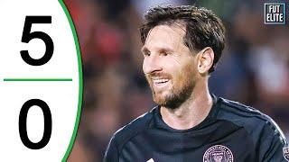 Lionel Messi Goal - Inter Miami vs Olimpia 5-0 Extended Highlights & Goals 2025