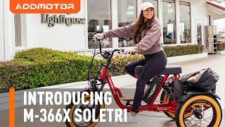 Enhance Your Riding Comfort: Introducing Addmotor's M-366X Soletri Electric Tricycle