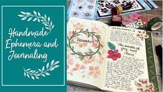 Handmade Ephemera & Journaling: Die-cutting, Stencilling & Stamping