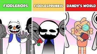 Incredibox : Fiddlebops Original Vs. Fiddlebops But SPRUNKI Vs. Dandy's World | (NEW MOD)