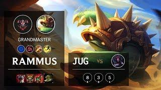 Rammus Jungle vs Elise - EUW Grandmaster Patch 10.4