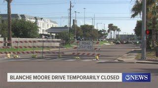 Blanche Moore Drive temporarily closed for utility repairs