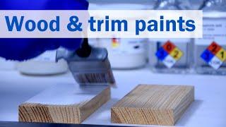 Studies of raw materials for DIY water-borne paint for wood