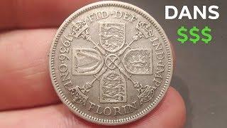 UK 1936 ONE FLORIN Coin VALUE + REVIEW