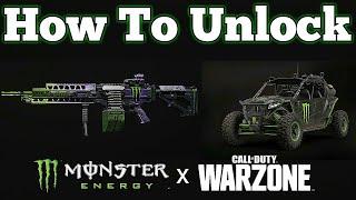 How To Unlock Free New Monster Energy Blueprint & Vehicle Skin (Twitch Drops Rewards)