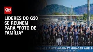 Líderes do G20 se reúnem para "foto de família" | CNN 360