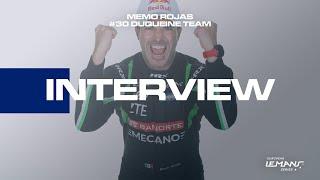 Pre-season chat with Memo Rojas (#30 Duqueine Team - Oreca 07 Gibson)