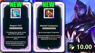 New Item HEXBOLT COMPANION & REAPER'S TOLL with 10.00 ATTACK SPEED BEL'VETH is Broken | League Arena