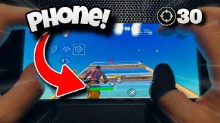 Playing on 120 FPS On Fortnite Mobile Android (Ranked Reload Gameplay)