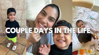 Vlog | 2 under 2 Tantrum, Chick-Fil-A & Library date w/ Yusuf, Packing for a trip | Noha Hamid