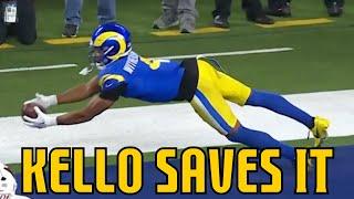 Ahkello Witherspoon ICES game for Rams and LIKELY NFC West Title