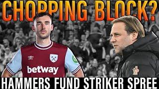 Chopping Block | Irving & Co Could Make Way to Fund West Ham's January Transfer Striker Raid