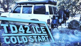 TD42 Nissan patrol icy cold startup