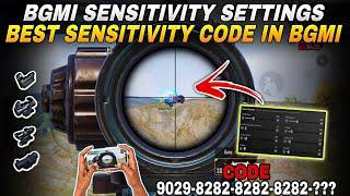 BGMI  BEST SENSITIVITY SETTINGS | BEST ZERO RECOIL SENSITIVITY FOR BGMI | SENSITIVITY SETTINGS CODE