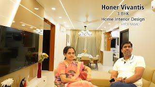 3 BHK | Home Interior Design II Honer Vivantis II Gopanapalli II Hyderabad