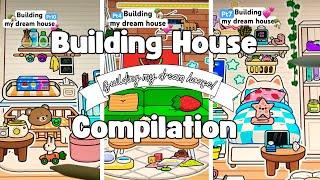 COMPILATION Toca Boca, AESTHETIC building my houses! I BoxCat