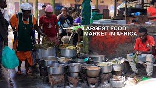 THE LARGEST STREET FOOD MARKET IN AFRICA  Owino Market, Kampala City!