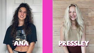 Ana Sobonja Vs Pressley Hosbach TikTok Dance Compilation