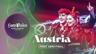 LUM!X feat. Pia Maria - Halo - LIVE - Austria  - First Semi-Final - Eurovision 2022