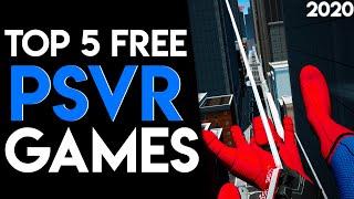 Top 5 Free PSVR Games! - 2020