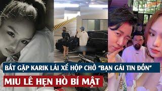 Bắt gặp Karik lái xế hộp chở “bạn gái tin đồn” Miu Lê hẹn hò bí mật #shorts